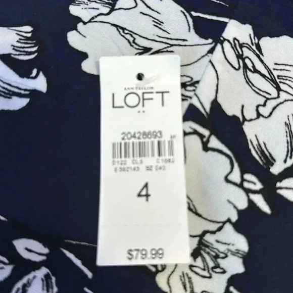 Ann Taylor Loft women’s dress, size 4 NWT - Picture 5 of 5